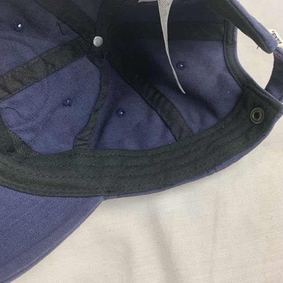 Vans Off The Wall Palm Trees Courtside‎ Hat Curved brim Navy blue adjustable Cap - Picture 9 of 9